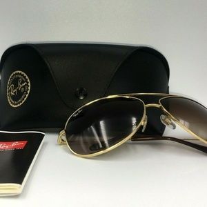 Authentic Ray-Ban Sunglasses RB 3293 001/13 63 13